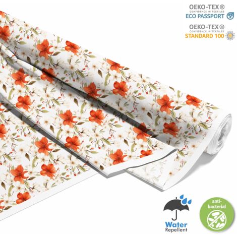 OUTDOOR DEKOSTOFFE OXFORD - Blumen - DX2169