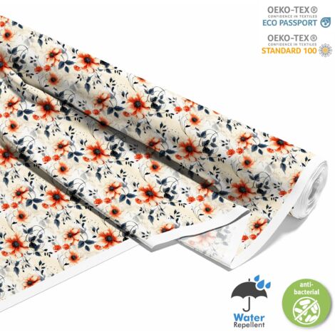 OUTDOOR DEKOSTOFFE OXFORD - Blumen - DX2215
