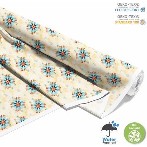 OUTDOOR DEKOSTOFFE OXFORD - Blumen - DX2223