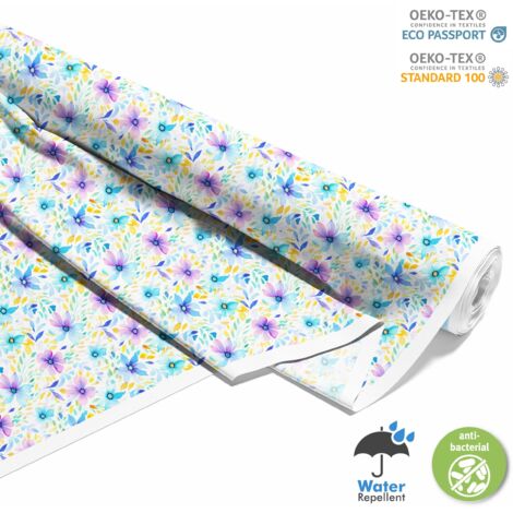 OUTDOOR DEKOSTOFFE OXFORD - Blumen - DX2233