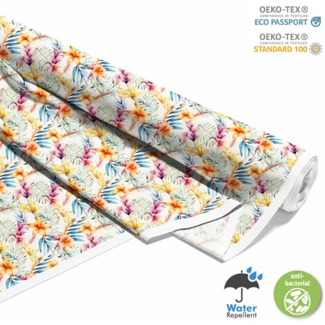 OUTDOOR DEKOSTOFFE OXFORD - Blumen - DX2339