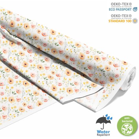 OUTDOOR DEKOSTOFFE OXFORD - Blumen - DX2417