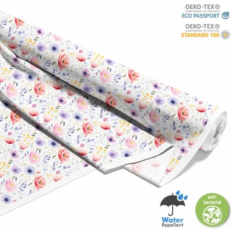 OUTDOOR DEKOSTOFFE OXFORD - Blumen - DX2422