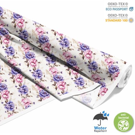OUTDOOR DEKOSTOFFE OXFORD - Blumen - DX2446