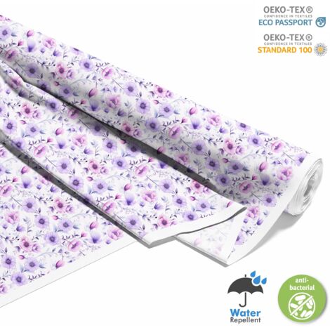 OUTDOOR DEKOSTOFFE OXFORD - Blumen - DX2598