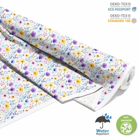OUTDOOR DEKOSTOFFE OXFORD - Blumen - DX2672
