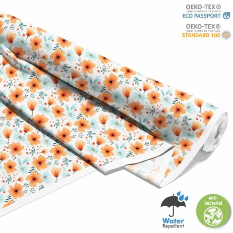 OUTDOOR DEKOSTOFFE OXFORD - Blumen - DX2828