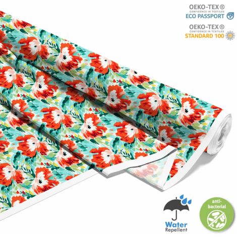 OUTDOOR DEKOSTOFFE OXFORD - Blumen - DX2880