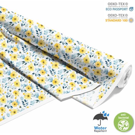 OUTDOOR DEKOSTOFFE OXFORD - Blumen - DX2927