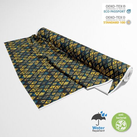 OUTDOOR DEKOSTOFFE OXFORD - Motiv Afrikanisch  DX18016