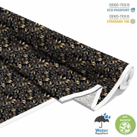 OUTDOOR DEKOSTOFFE OXFORD - Motiv Blumen I DX5122