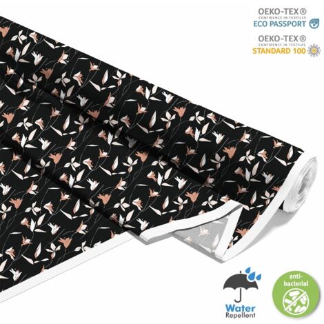 OUTDOOR DEKOSTOFFE OXFORD - Motiv Blumen I DX5171