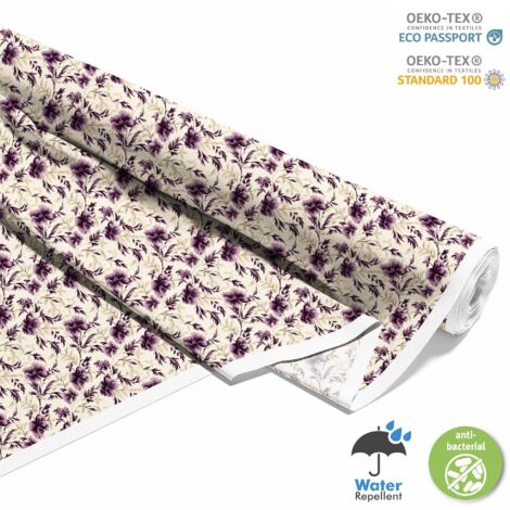 OUTDOOR DEKOSTOFFE OXFORD - Motiv Blumen I DX5176