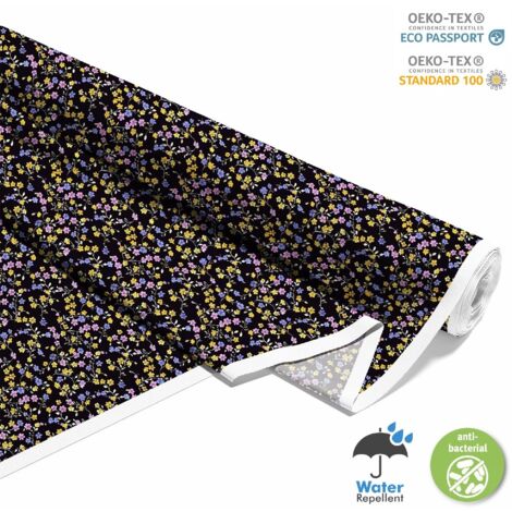 OUTDOOR DEKOSTOFFE OXFORD - Motiv Blumen I DX5193