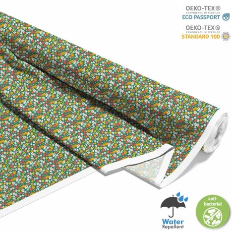 OUTDOOR DEKOSTOFFE OXFORD - Motiv Blumen I DX5196