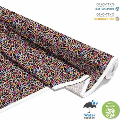 OUTDOOR DEKOSTOFFE OXFORD - Motiv Blumen I DX5233