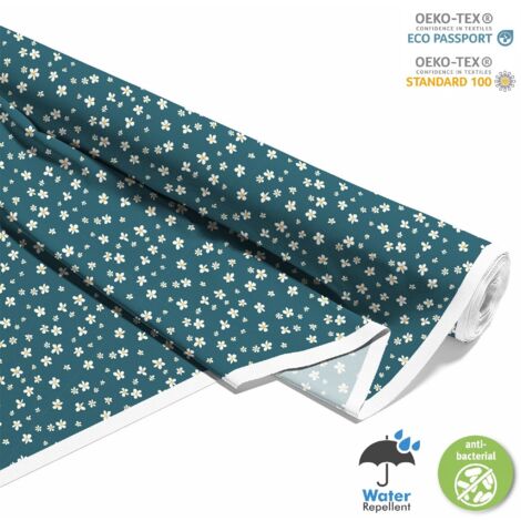 OUTDOOR DEKOSTOFFE OXFORD - Motiv Blumen I DX5240