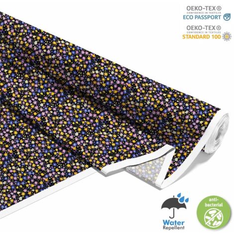 OUTDOOR DEKOSTOFFE OXFORD - Motiv Blumen I DX5256