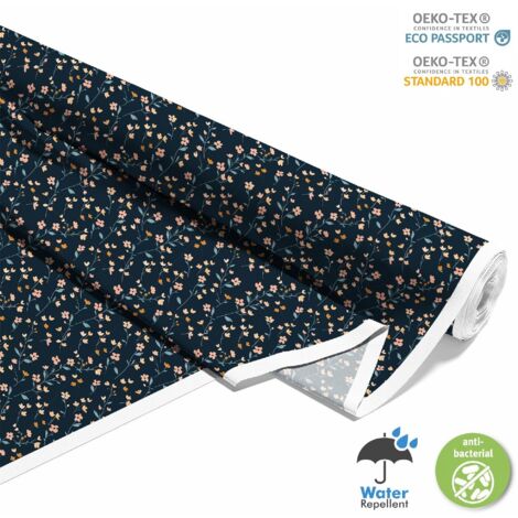 OUTDOOR DEKOSTOFFE OXFORD - Motiv Blumen I DX5298
