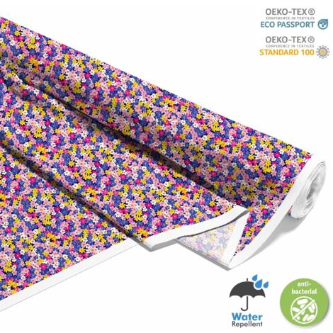 OUTDOOR DEKOSTOFFE OXFORD - Motiv Blumen I DX5328