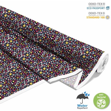 OUTDOOR DEKOSTOFFE OXFORD - Motiv Blumen I DX5357
