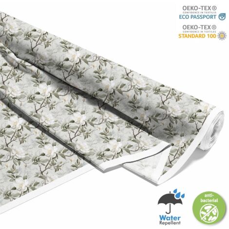 OUTDOOR DEKOSTOFFE OXFORD - Motiv Blumen I DX5367