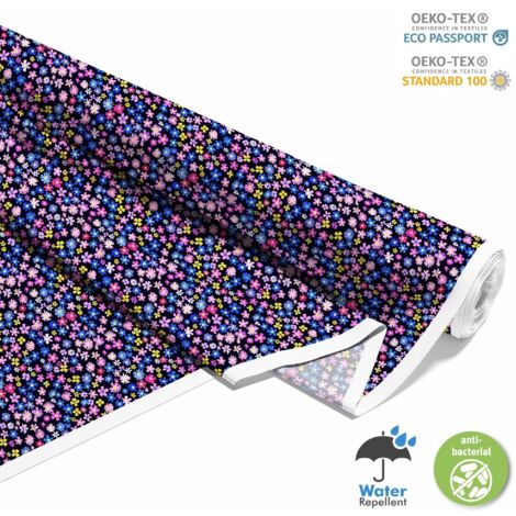 OUTDOOR DEKOSTOFFE OXFORD - Motiv Blumen I DX5381