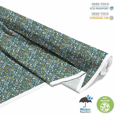 OUTDOOR DEKOSTOFFE OXFORD - Motiv Blumen I DX5402