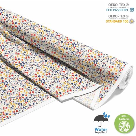 OUTDOOR DEKOSTOFFE OXFORD - Motiv Blumen I DX5406
