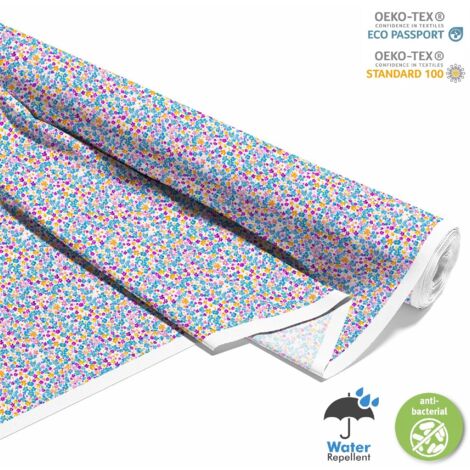 OUTDOOR DEKOSTOFFE OXFORD - Motiv Blumen I DX5414