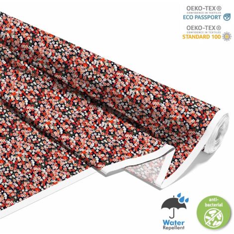 OUTDOOR DEKOSTOFFE OXFORD - Motiv Blumen I DX5433