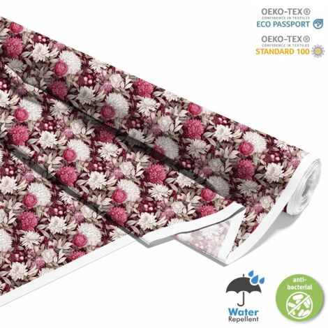 OUTDOOR DEKOSTOFFE OXFORD - Motiv Blumen I DX5454