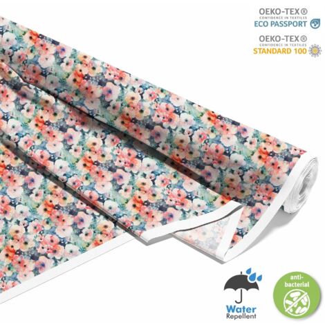 OUTDOOR DEKOSTOFFE OXFORD - Motiv Blumen I DX5456