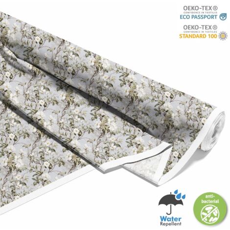 OUTDOOR DEKOSTOFFE OXFORD - Motiv Blumen I DX5466