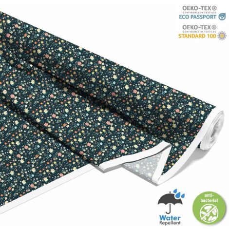OUTDOOR DEKOSTOFFE OXFORD - Motiv Blumen I DX5470