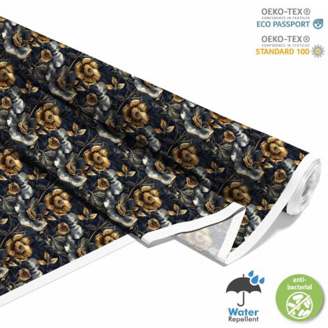 OUTDOOR DEKOSTOFFE OXFORD - Motiv Blumen I DX5529