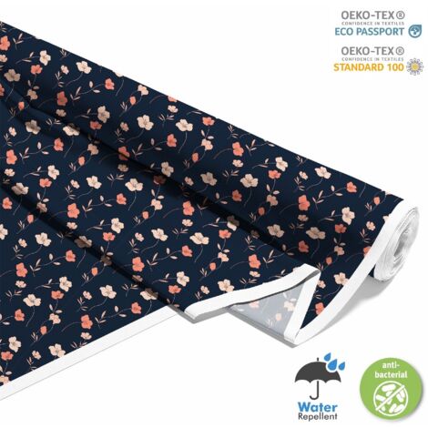 OUTDOOR DEKOSTOFFE OXFORD - Motiv Blumen I DX5543