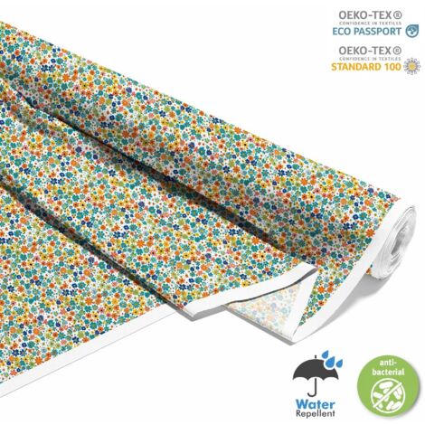 OUTDOOR DEKOSTOFFE OXFORD - Motiv Blumen I DX5549