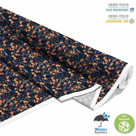 OUTDOOR DEKOSTOFFE OXFORD - Motiv Blumen I DX5555