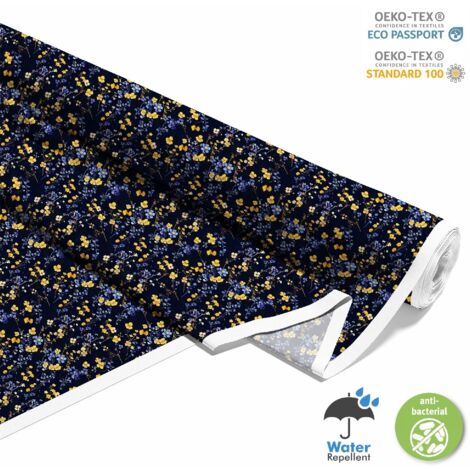 OUTDOOR DEKOSTOFFE OXFORD - Motiv Blumen I DX5629