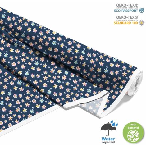 OUTDOOR DEKOSTOFFE OXFORD - Motiv Blumen I DX5633