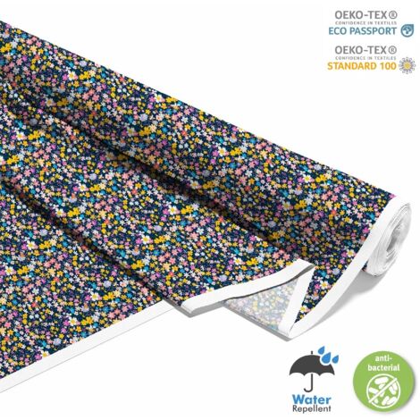 OUTDOOR DEKOSTOFFE OXFORD - Motiv Blumen I DX5662