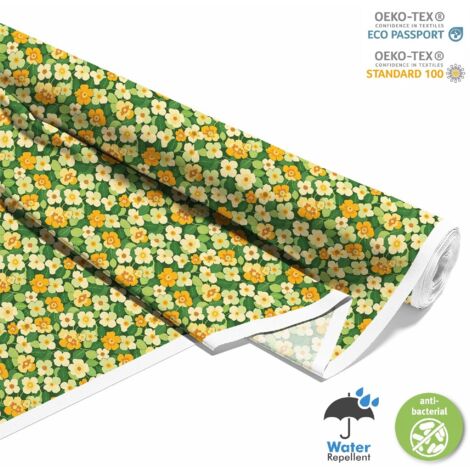 OUTDOOR DEKOSTOFFE OXFORD - Motiv Blumen I DX5668