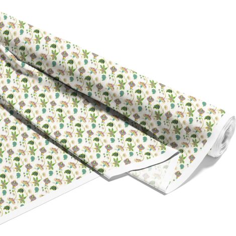 OUTDOOR DEKOSTOFFE OXFORD - Motiv Blumenkriecher I DX014