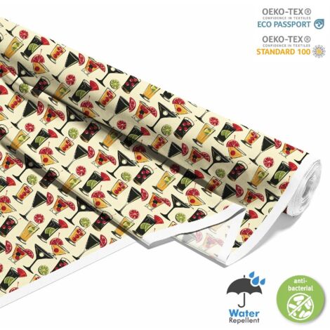 OUTDOOR DEKOSTOFFE OXFORD - Motiv Cocktail  DX8318