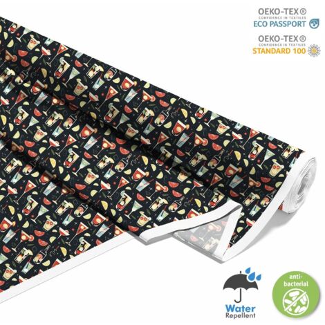OUTDOOR DEKOSTOFFE OXFORD - Motiv Cocktail  DX8336