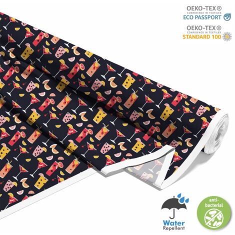 OUTDOOR DEKOSTOFFE OXFORD - Motiv Cocktail  DX8374