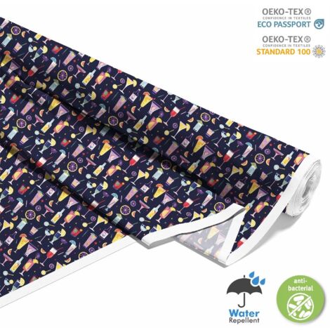 OUTDOOR DEKOSTOFFE OXFORD - Motiv Cocktail  DX8401