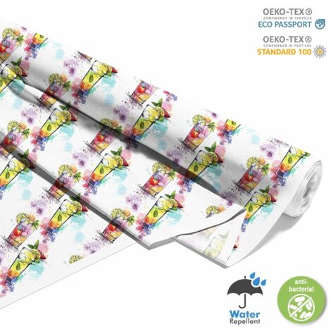 OUTDOOR DEKOSTOFFE OXFORD - Motiv Cocktail  DX8478