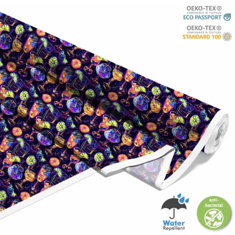 OUTDOOR DEKOSTOFFE OXFORD - Motiv Cocktail  DX8479